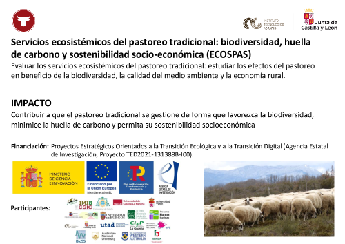 Servicios ecosistémicos del pastoreo tradicional: biodiversidad, huella de carbono y sostenibilidad socio-económica