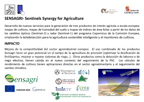 SENSAGRI- Sentinels Synergy for Agriculture
