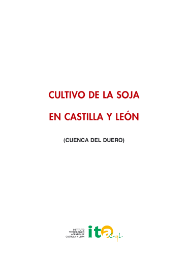 Cultivo de la Soja en Castilla y León (Cuenca del Duero)